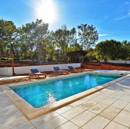 MARČANA NEAR RAKALJ, VILLAGE VILLA WITH 9000m2 OF FOREST