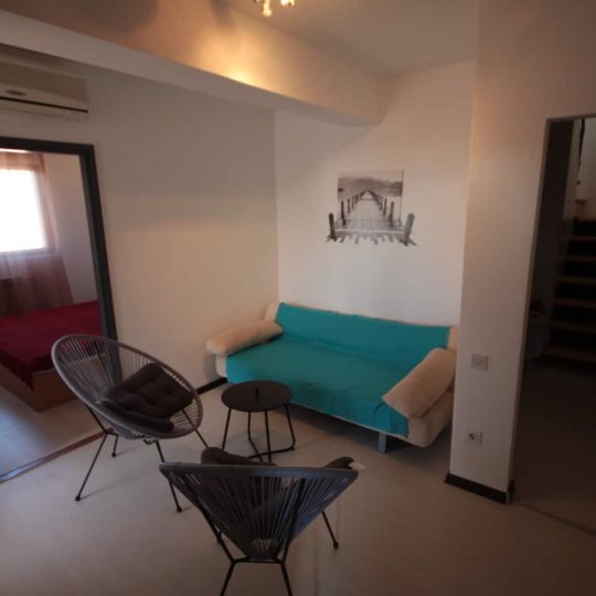 Пула, Стоя, квартира на двух этажах 146м2, в 5 минутах ходьбы от пляжа и вид на море