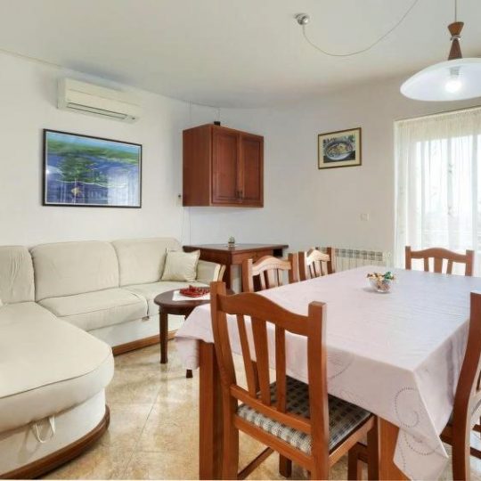 КВАРТИРА ПРЕМАНТУРА, ТЕРРАСА, САРАЙ, БОЛЬШАЯ ТЕРРАСА ВИД НА МОРЕ