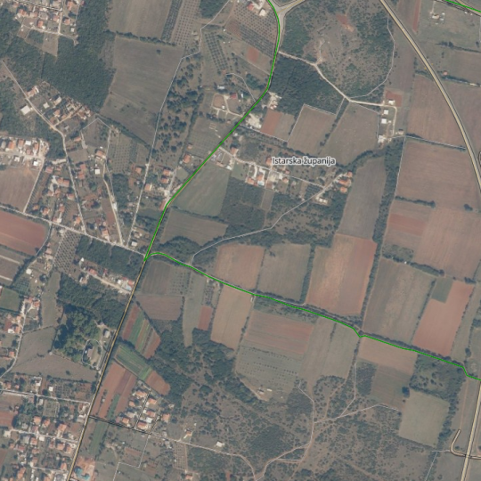 Земля под застройку 472м2, Шикичи, недалеко от Пулы