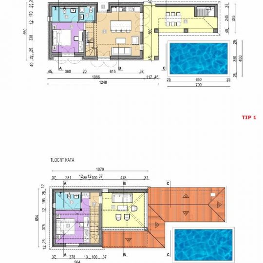 Вилла с бассейном, Юршичи