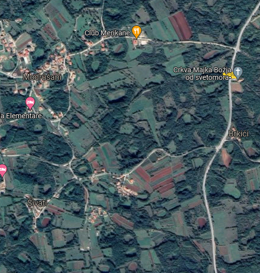 Недалеко от Жминя, Оточани, пахотная земля 5000м2