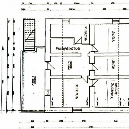 Квартира ПУЛА, СТОЯ, 50М ДО МОРЯ, ВИД НА МОРЕ, ТЕРРАСА 26М2 С ВИДОМ