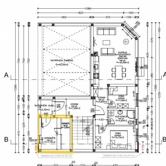 Apartment for sale in a new building