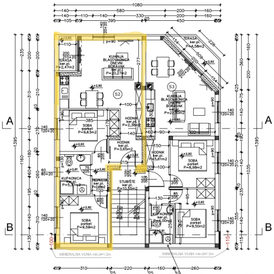 Apartment for sale in a new building
