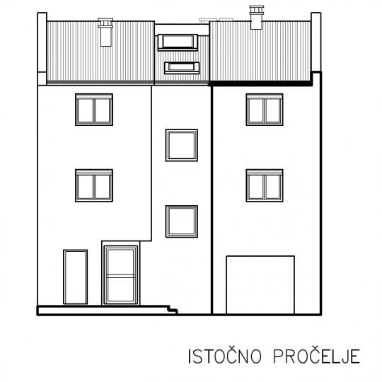 Pula, građevinsko zemljište za zgradu sa 4 stana, Kaštanjer