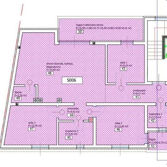 FLAT IN THE CENTER WITH A VIEW OF THE PULA AMPHITHEATER