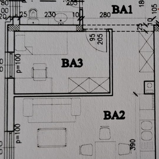 Apartment under construction – Monvidal, 57.58 m²