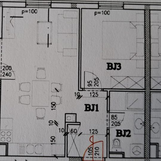 Stan u izgradnji – Monvidal, 48 m²