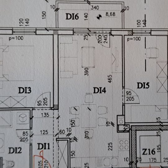 Stan u izgradnji – Monvidal, 58 m²