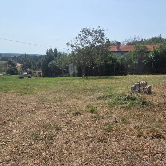 Građevinsko zemljište s pogledom na more – Koromani, Istra
