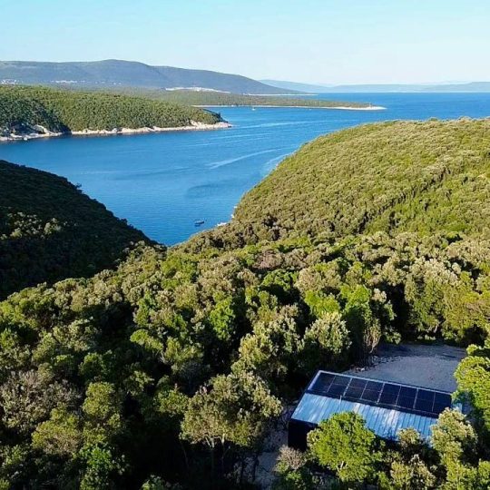 Moderna montažna vikendica s pogledom na more – Peruški, Istra