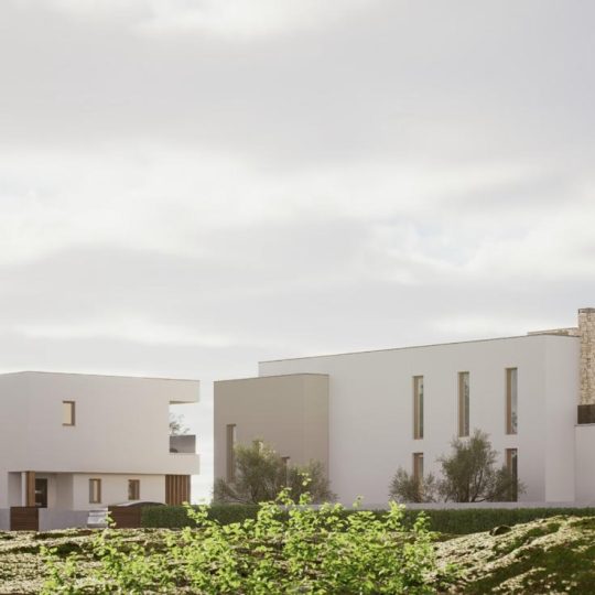 Vodnjan: Moderna kuća s bazenom,u fazi izgradnje, 205 m2
