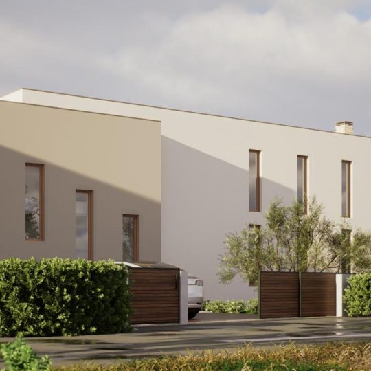 Vodnjan: Moderna kuća s bazenom,u fazi izgradnje, 205 m2