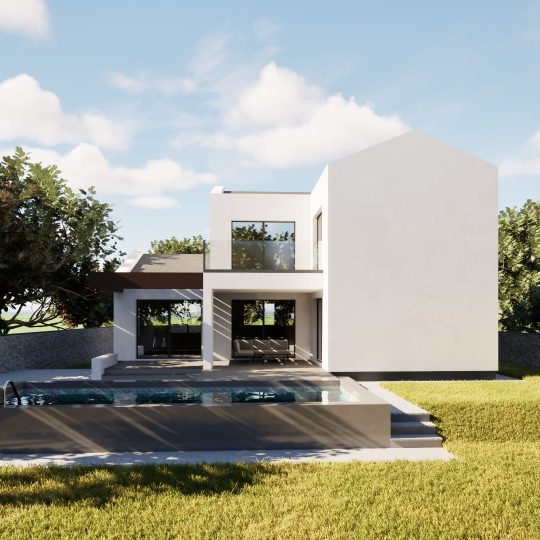 Žminj: Građevinsko zemljište s dozvolom i projektom, 660 m2