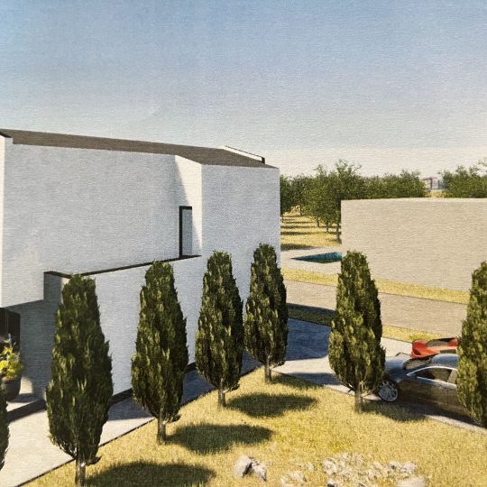 Žminj: Zemljište s pravomoćnom građevinskom dozvolom i projektom, gradite odmah!